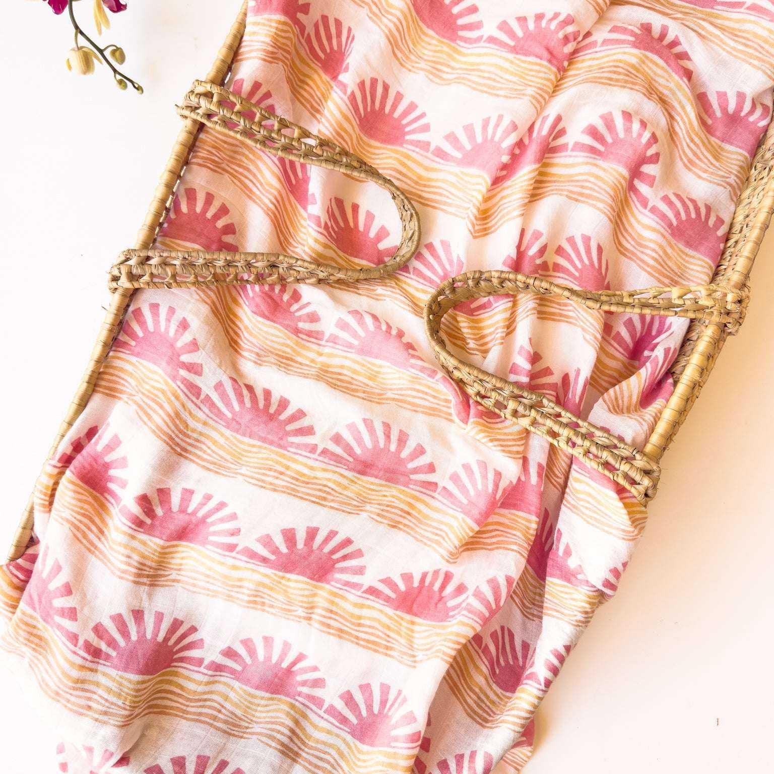 Coca + B. Swaddle & 6 Layer Organic Blanket - Coca + B.