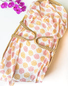 Sea Shell Print Organic Baby Swaddle - Coca + B.